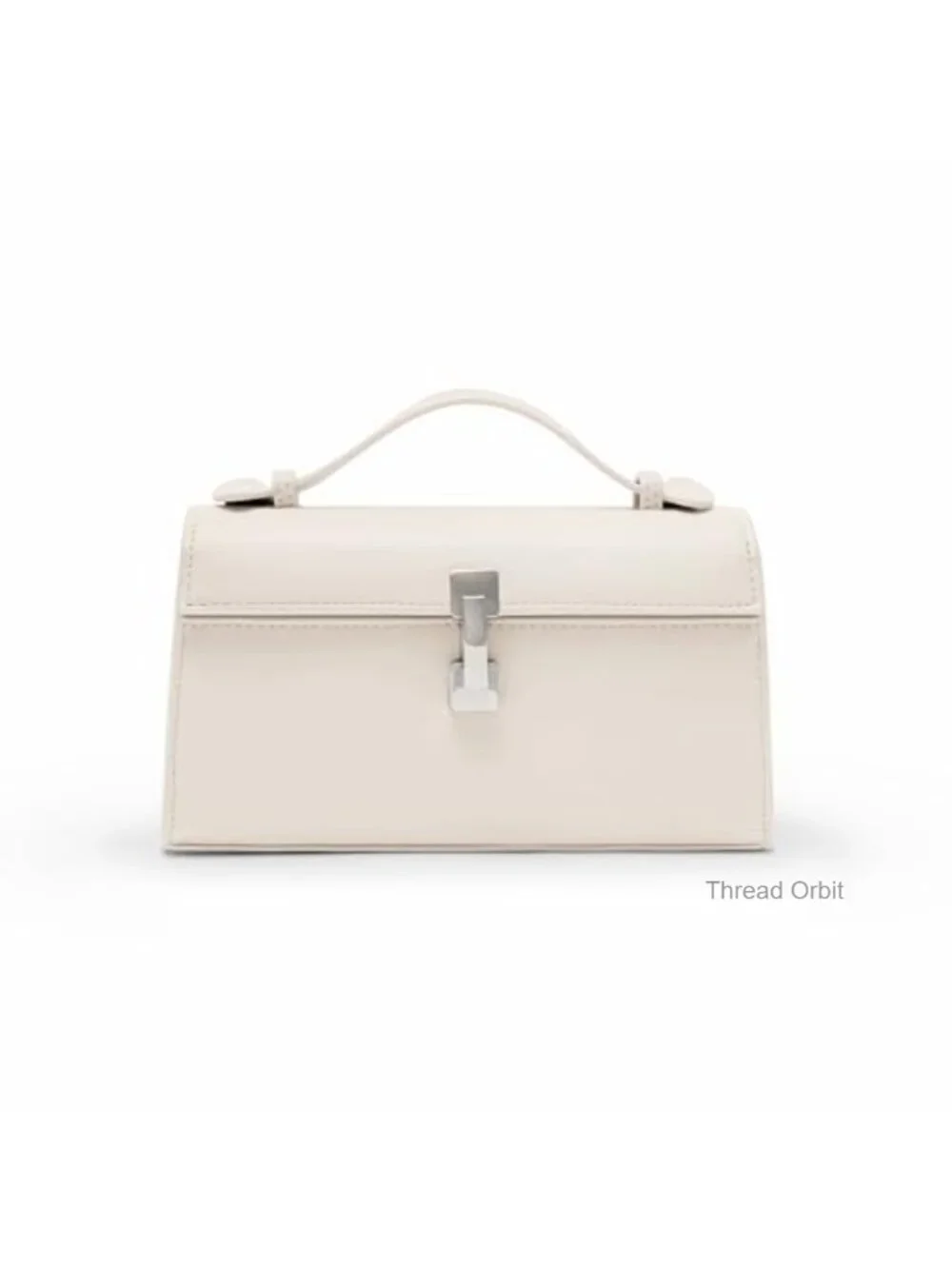 Vegan Leather Clutch Crossbody Bag with Adjustable Strap